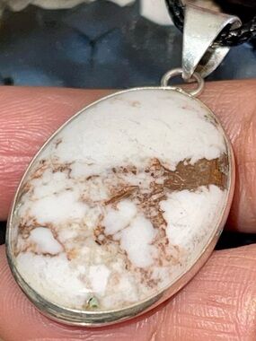 Wild Horse Jasper Magnesite Pendant 1 7/8”